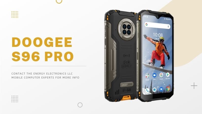 Doogee S96 Pro phone front and back view