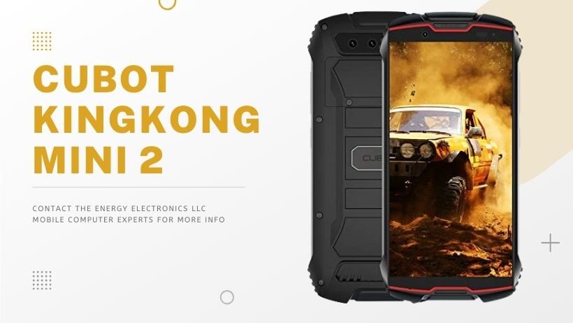 Cubot KingKong Mini 2 rugged phone front and back