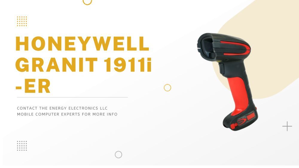 Honeywell Granit 1911i-ER Red and black hand held barcode scanner
