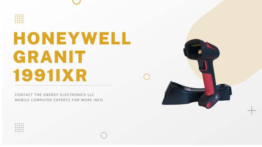 Honeywell granit 1991iXR ultra rugged flex rang black and red scanner