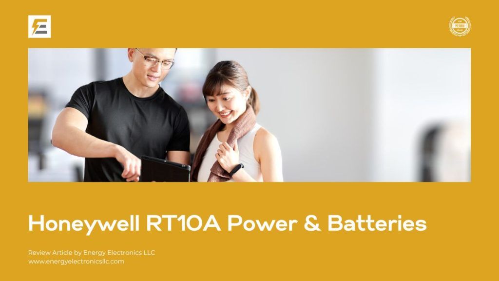 Honeywell RT10A Battery and Power Using in Gym