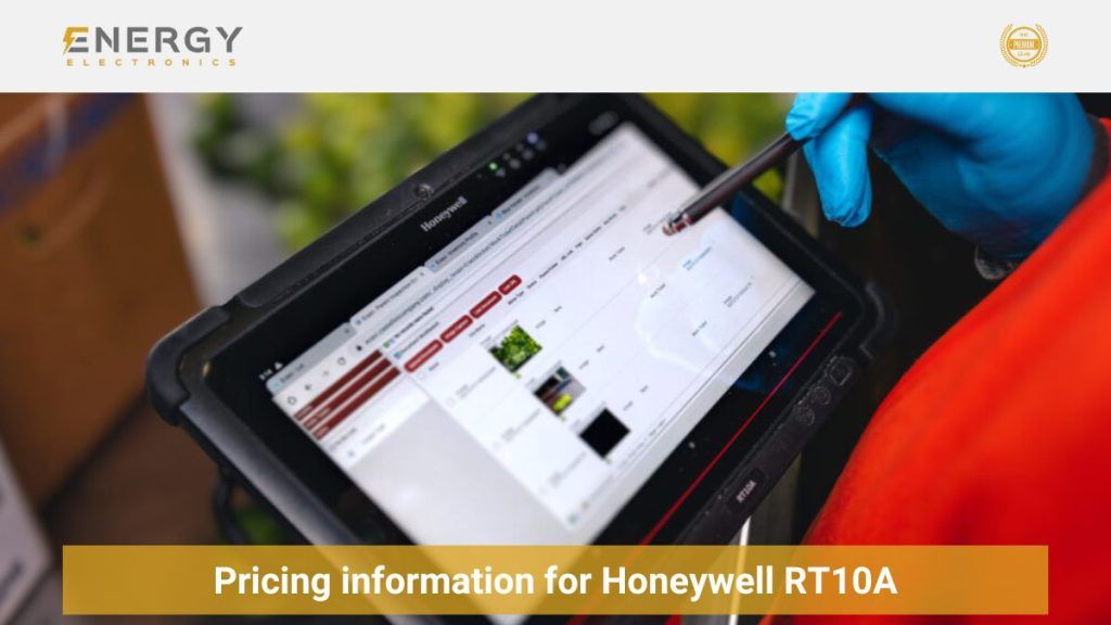 Pricing Information Honeywell RT10A Review Man on Tablet