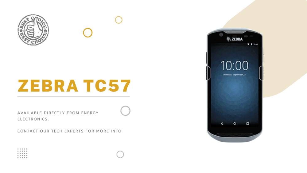 Zebra TC57 android handheld device