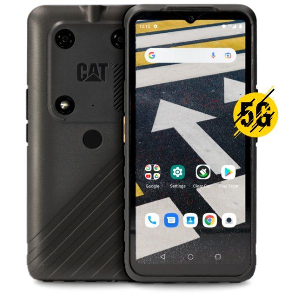 Cat S53 Bullitt Smartphone front and back view