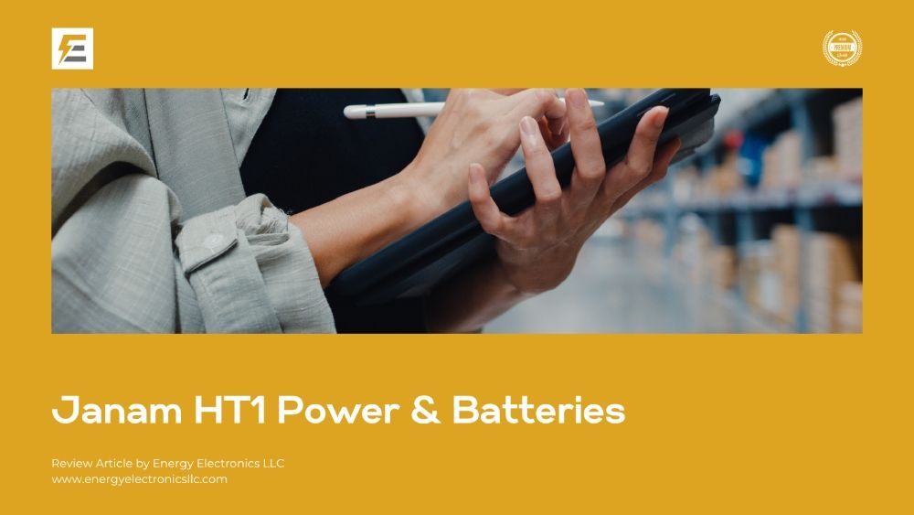 Janam HT1 Power & Batteries