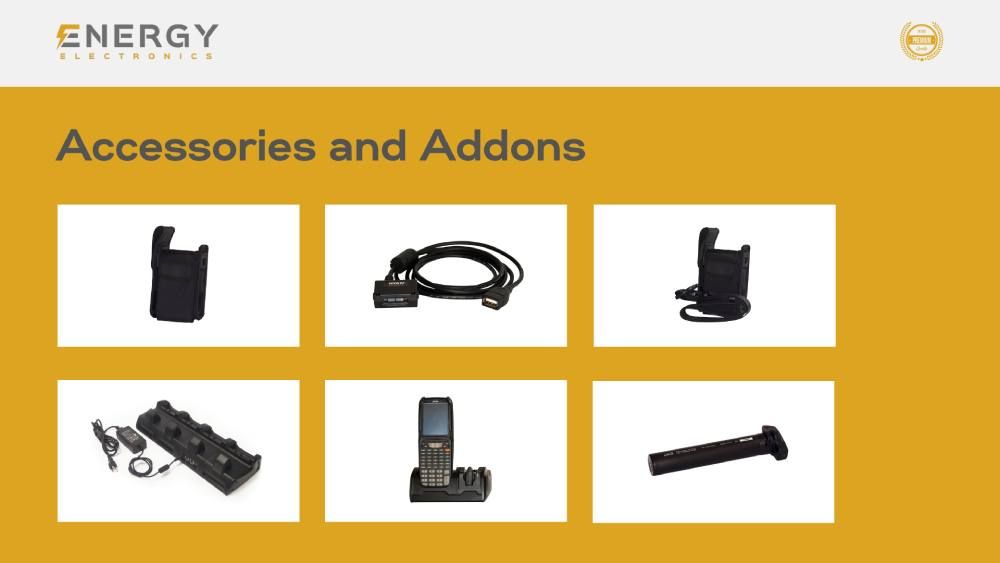 Janam XG4 accessories and Addons