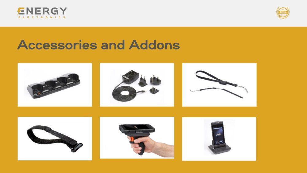 Janam XT3 accessories and add-ons