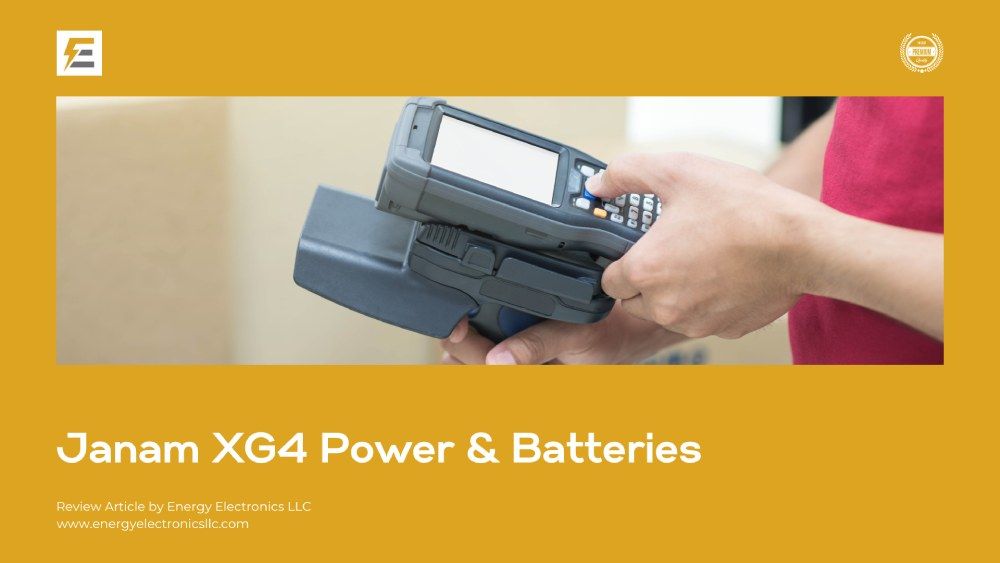 Power and Batteries for Janam XG4