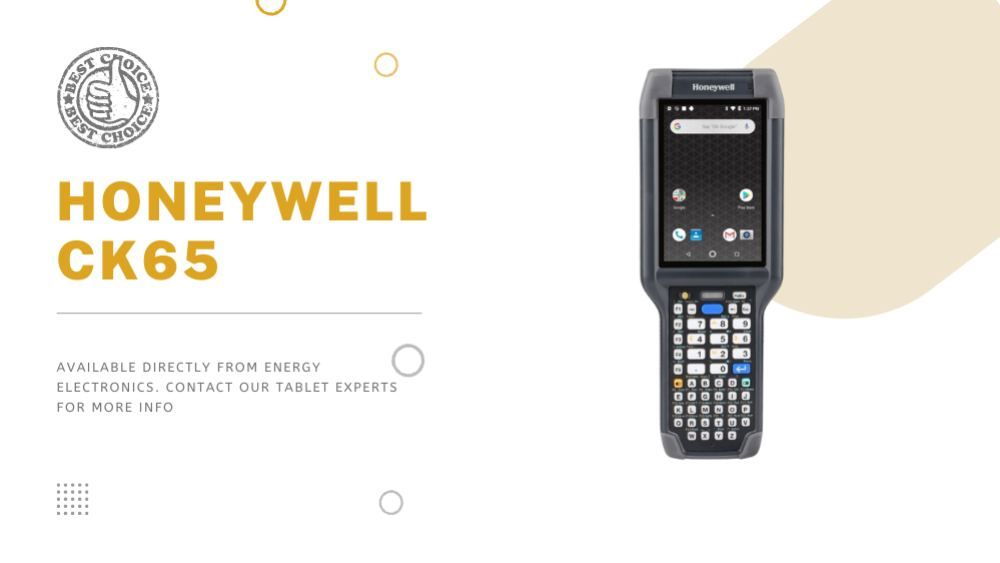 Honeywell CK65 handheld device