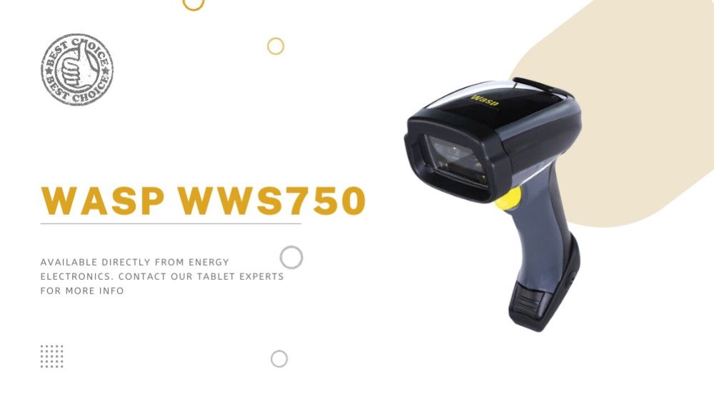 Wasp WWS750 barcode scanner