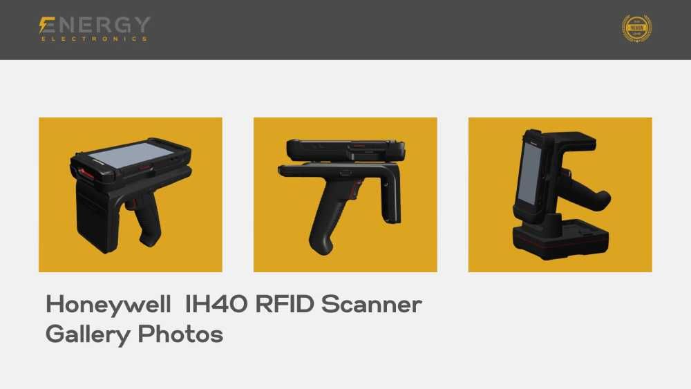 Honeywell IH40-RFID Scanner Display and Cameras