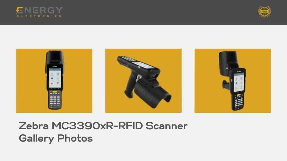 Zebra MC3390xR-RFID Scanner Display and Camera