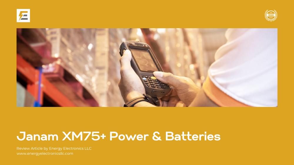 power and battery Janam XM7+