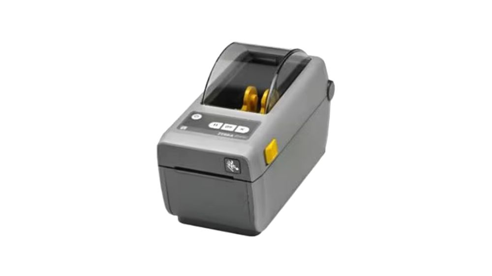 grey ZD410 Direct Thermal Desktop Printer