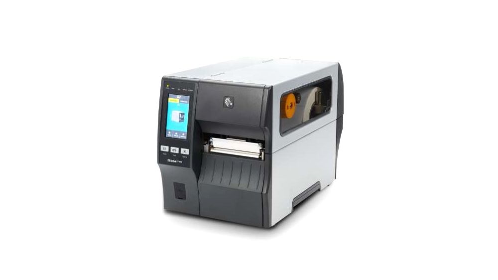 Zebra ZT411 Industrial Printers facing left