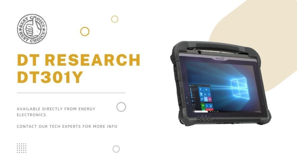 DT Research DT301Y tablet right facing image