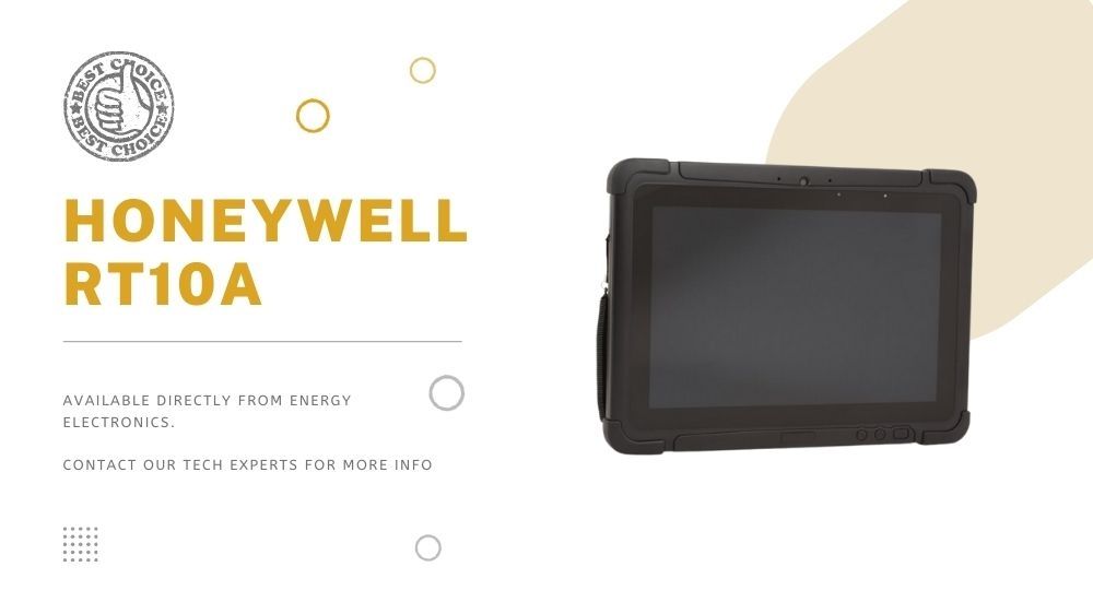 Honeywell RT10A tablet right facing