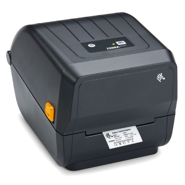 ZD220 printer right facing with receipt