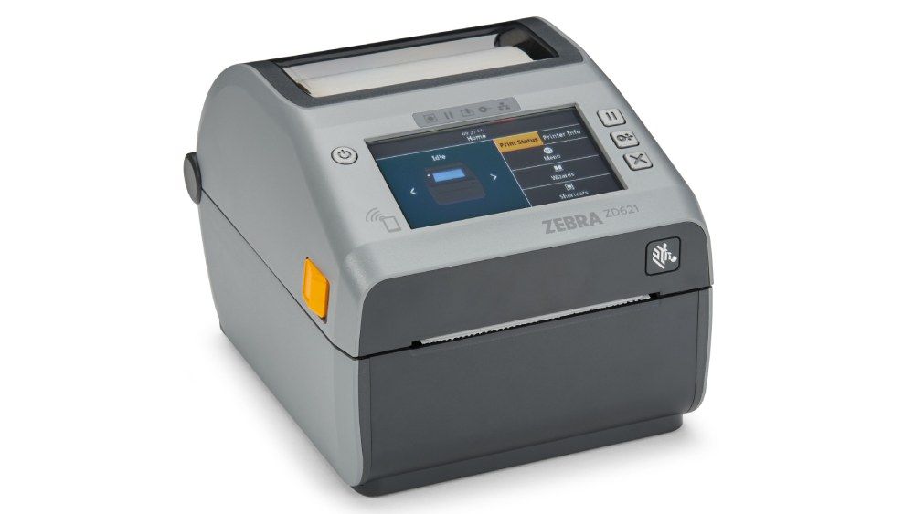 ZD621 4-inch printer facing right